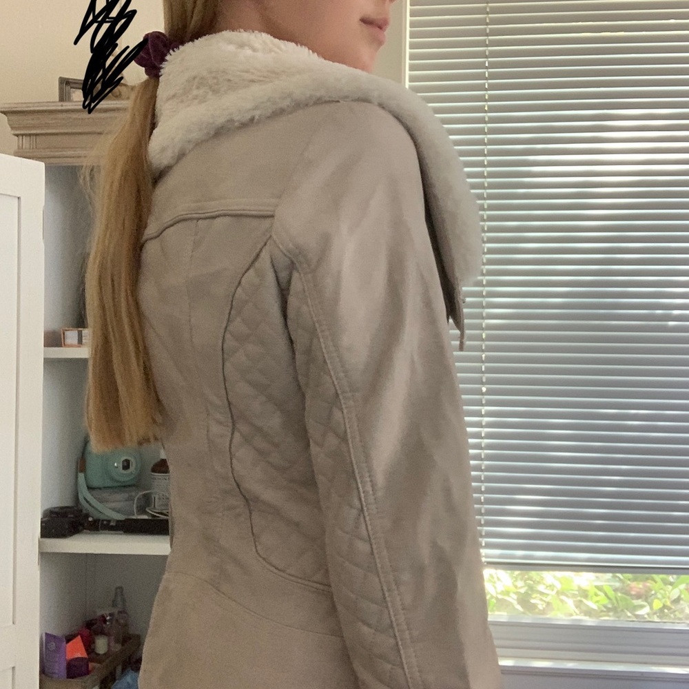 Guess leather jacket